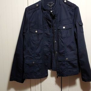 Navy military style jacket